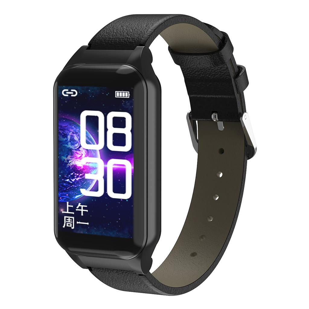 Wireless Headset TWS In-ear Bluetooth Earphone Sport Mini Smart Watch Wristband