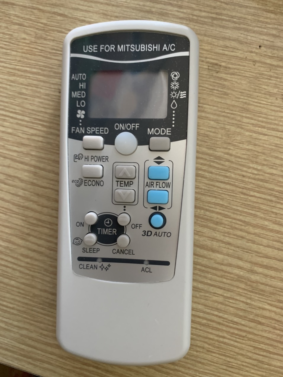 Remote Điều Khiển Dành Cho Máy Lạnh, Máy Điều Hòa Mitsubishi RKX502A001