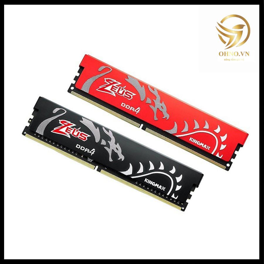 RAM DDR4 16G Tản Nhiệt Kingmax Heatsink Zeus RAM Máy Tính PC Mới Chính Hãng Bus 2666 &amp; 3000 - OHNO VIỆT NAM