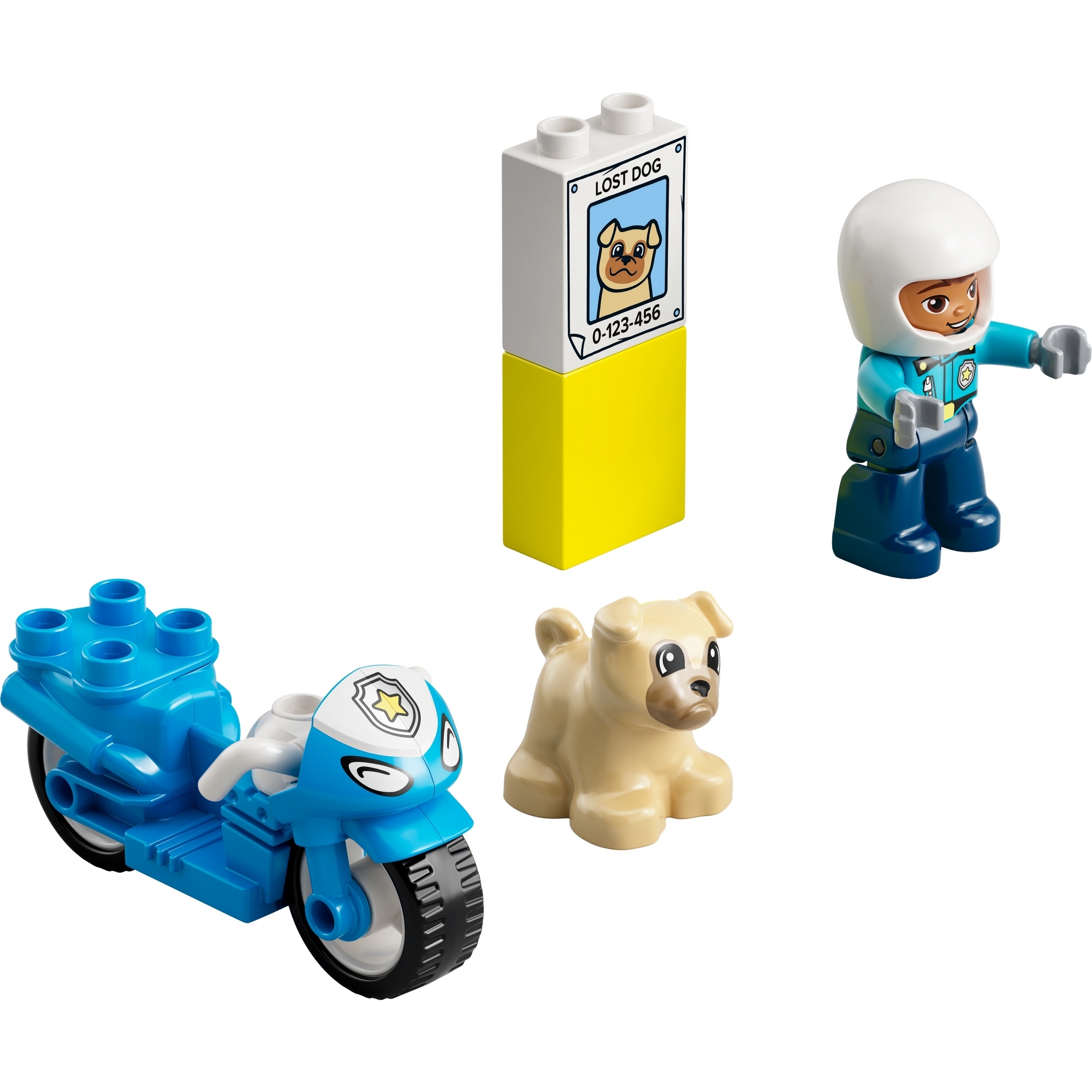 LEGO DUPLO 10967 Xe Mô Tô Cảnh Sát (5 chi tiết)