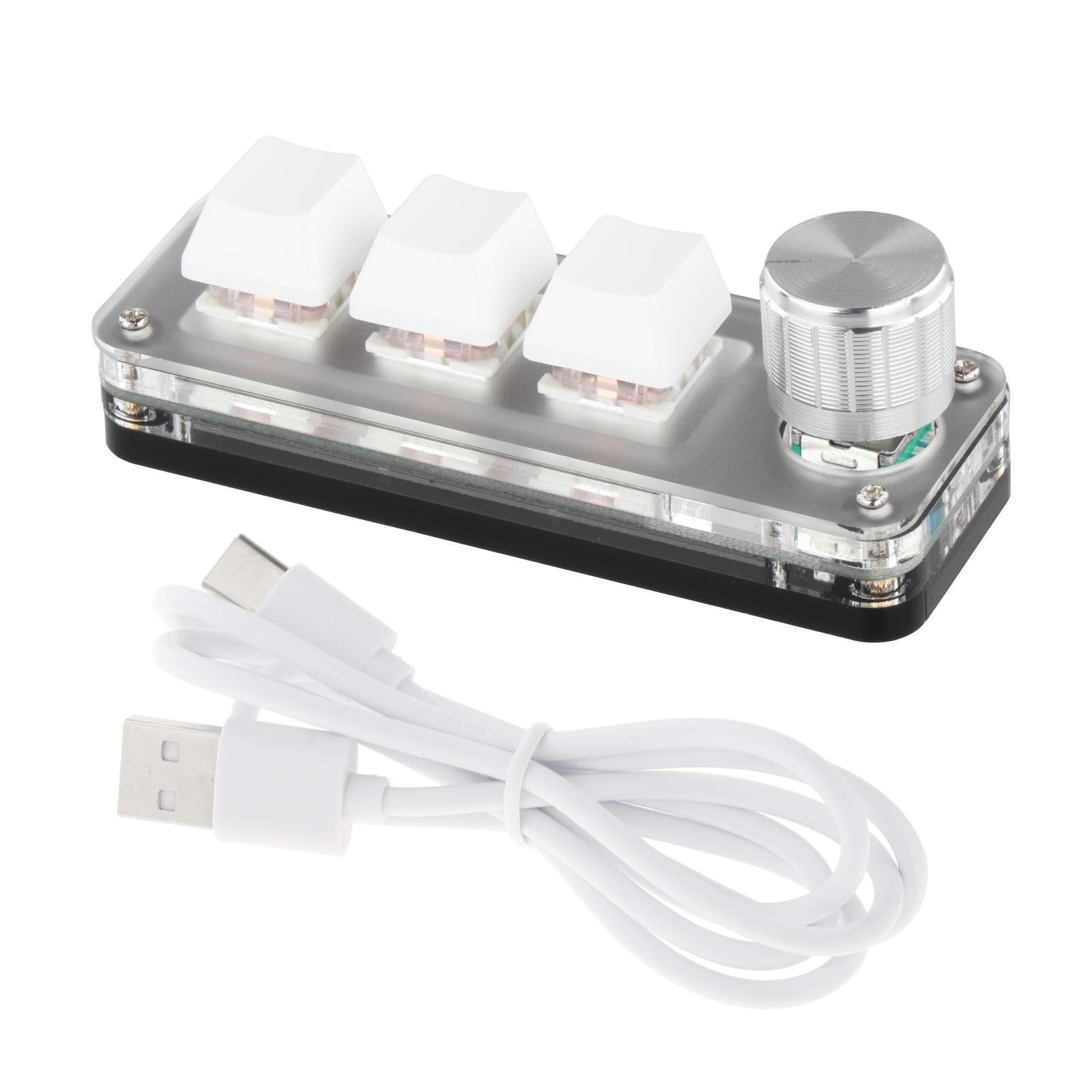 Mini Mechanical Gaming Keypad, Multifunctional Standard Keyboard for Windows