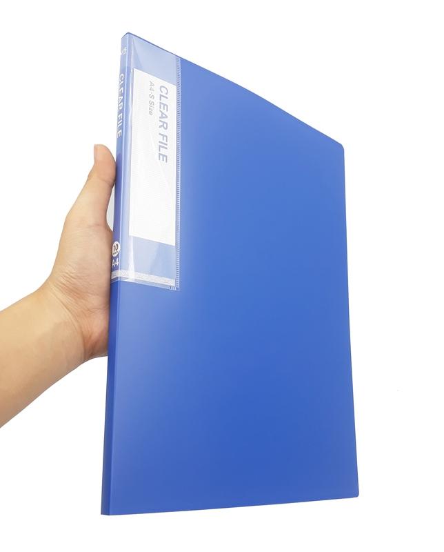 Bìa 10 Lá Plus 88-V417 - Màu Blue - New Version