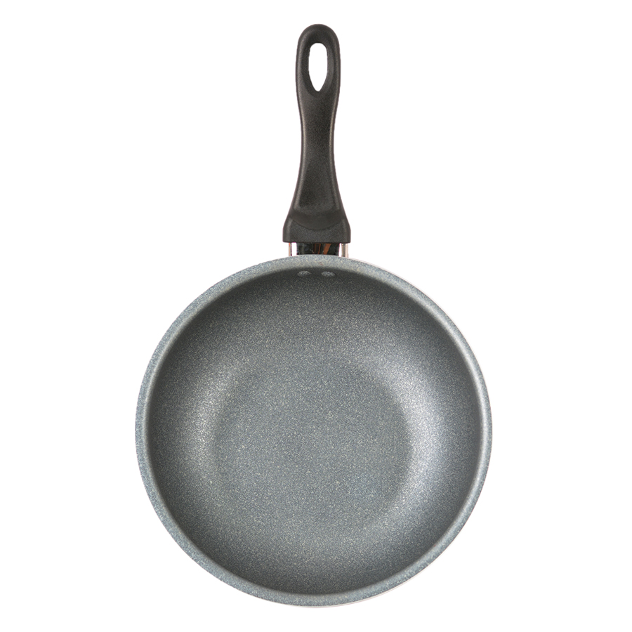 Chảo Sâu Chống Dính Vân Đá Đáy Từ Happycook 28cm CSDD-28IH