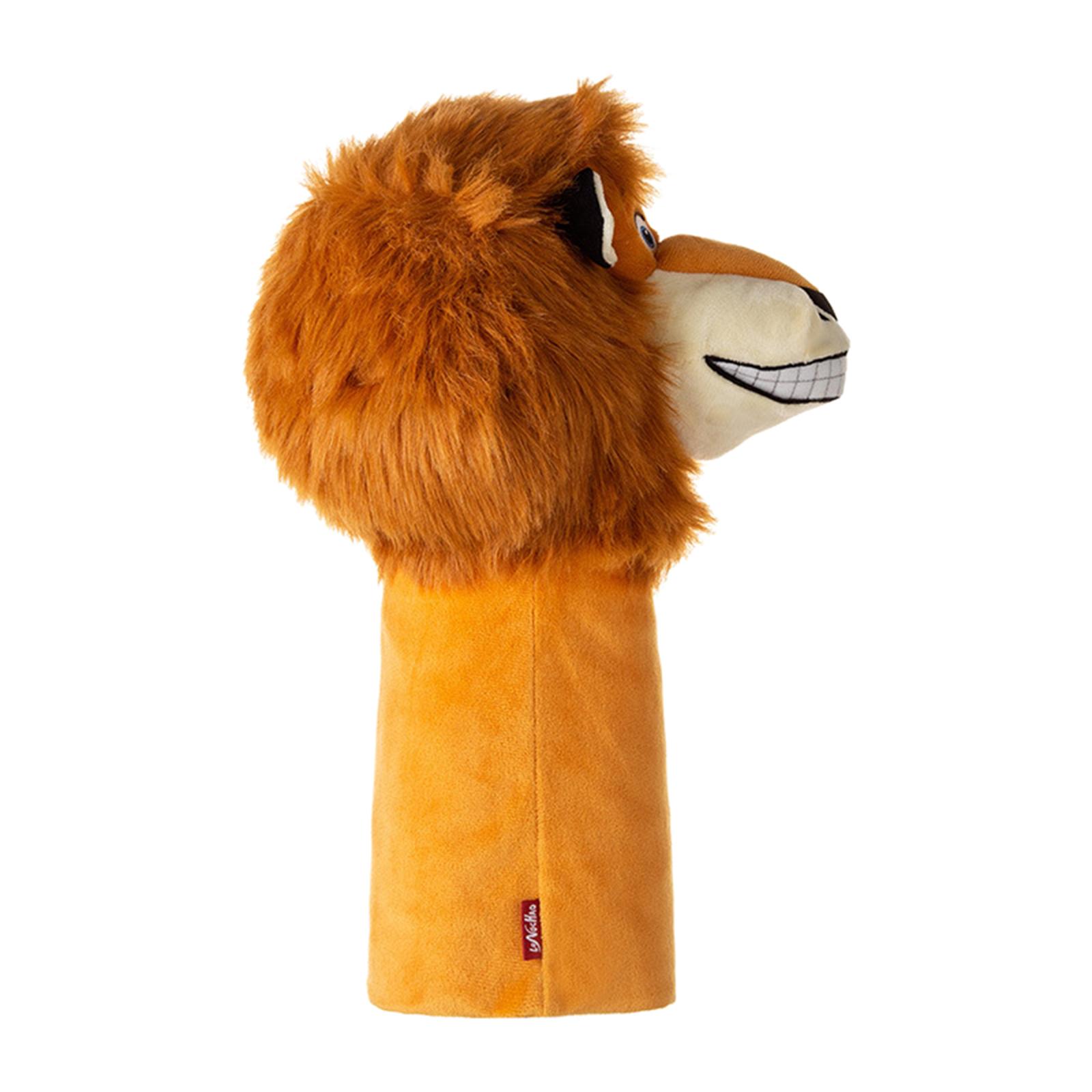 Cute Plush Golf Head Cover Animal Lion Club No.1 Driver Headcover Protective Professional Universal Club Carrying Protector Accessories for Golfer