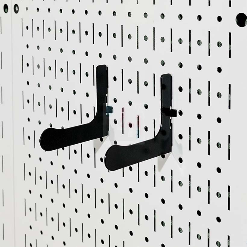 Bộ 2 móc chữ L - Phụ kiện móc treo dụng cụ Pegboard