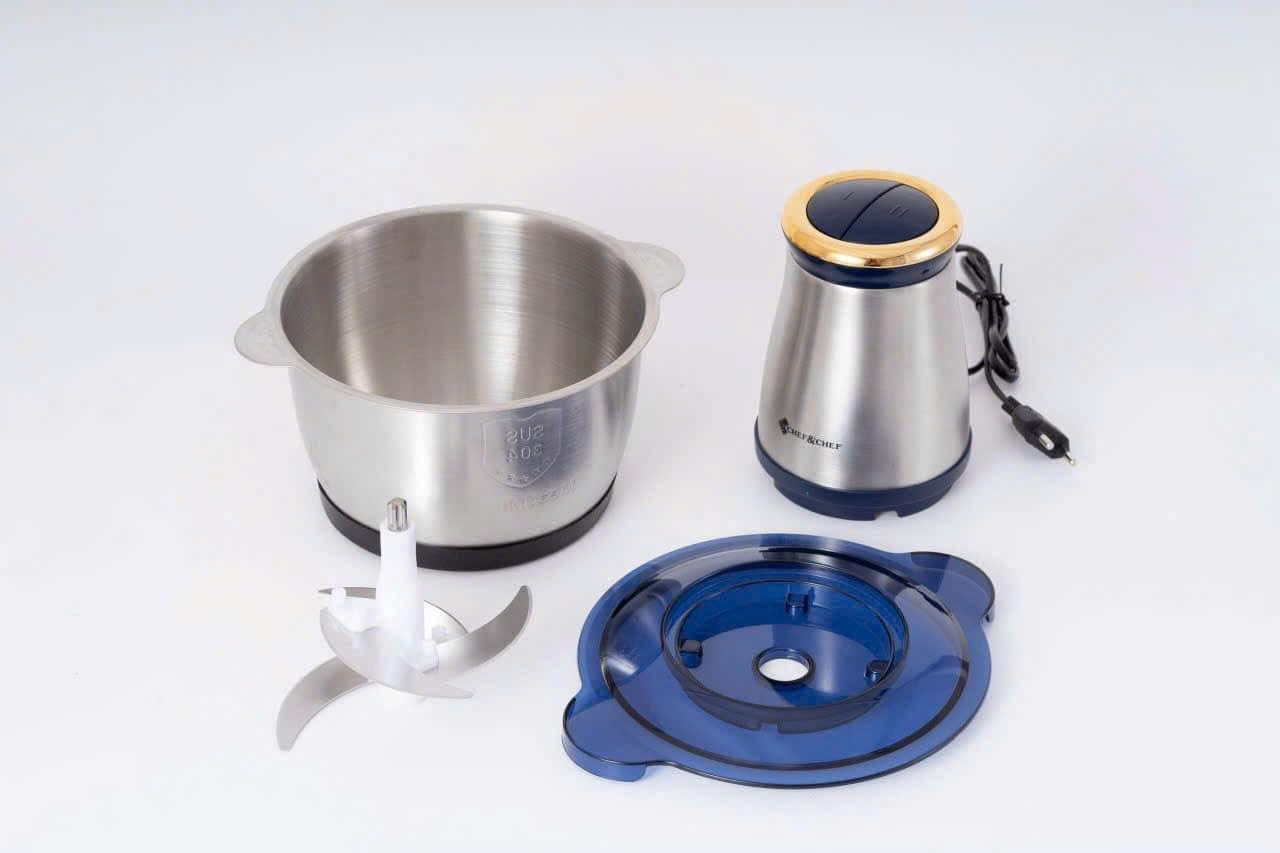 Máy Xay Thịt CHEF&amp;CHEF Cối Inox 2L - Hàng chính hãng
