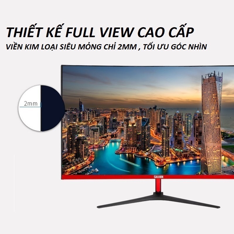 Màn Hình Máy Tính Cong 32 inch IPS 2K (2560 x 1440) 75Hz Tràn Viền Siêu Mỏng Gaming  - Hàng nhập khẩu