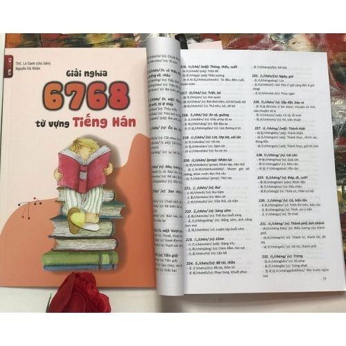 Sách - Combo: Bộ Luyện Viết Chữ Hán Thần Tốc + Giải Nghĩa 6768 Từ Vựng Tiếng Hán