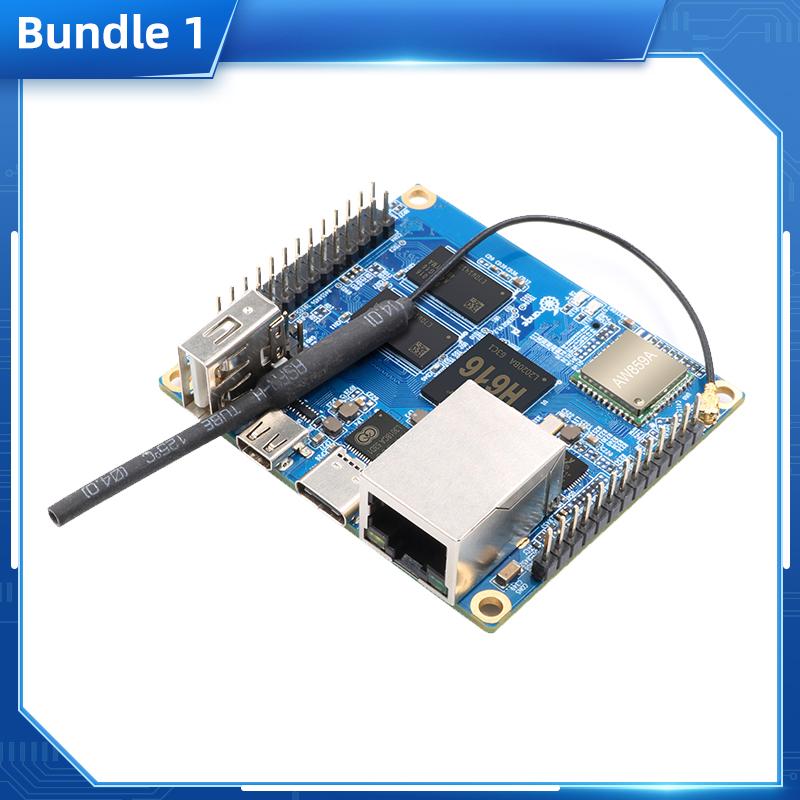Orange Pi Zero 2 1 GB RAM Allwinner H616 BT WiFi IR Trình nhận tùy chọn Cable Cung cấp năng lượng HDMI tương thích