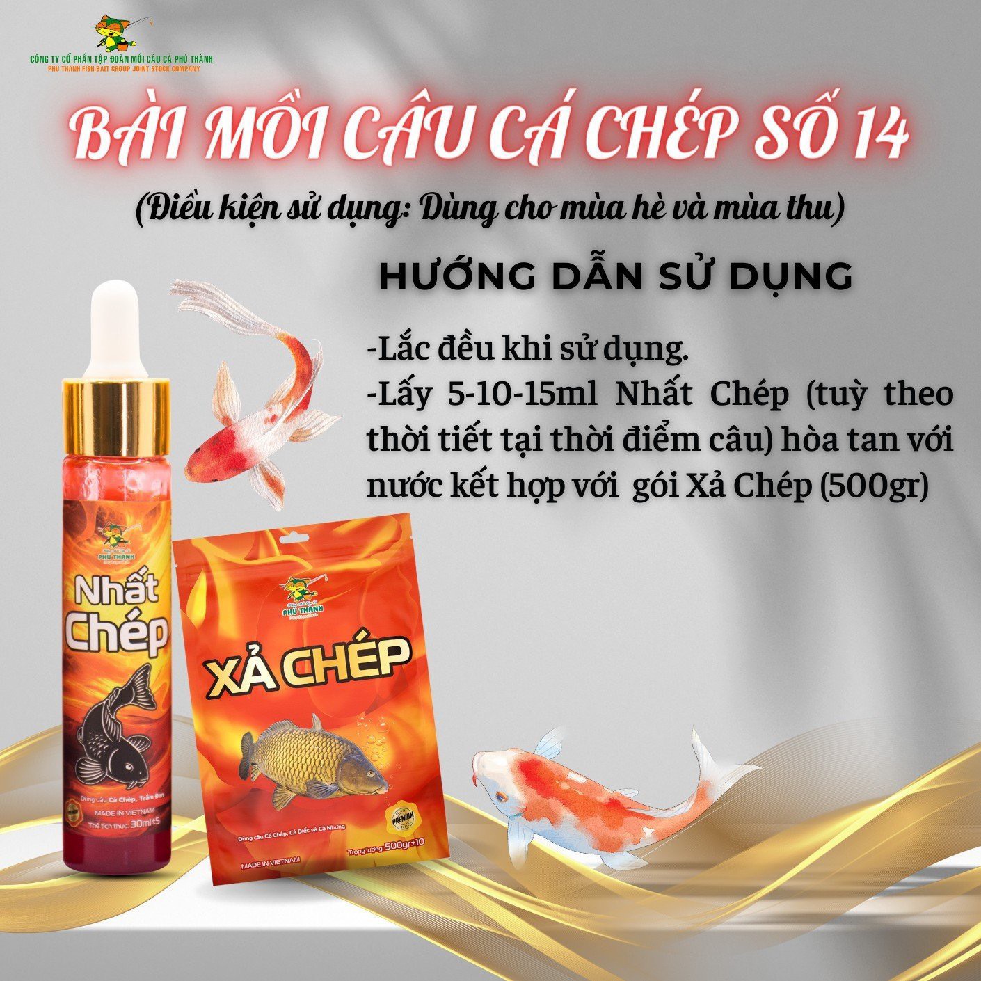 Bộ Mồi Câu Cá Chép Số 14