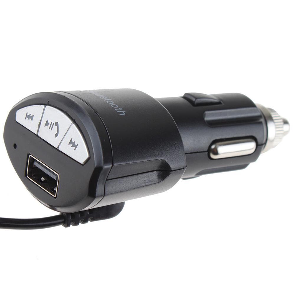 A2DP 3.5mm Car Handsfree Bluetooth AUX Stereo Audio Receiver Adapter Charger