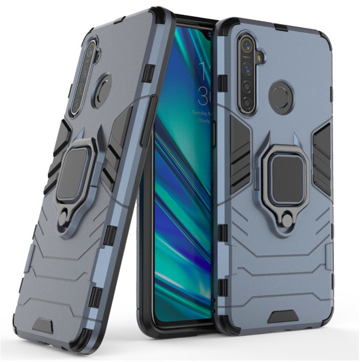 Ốp lưng chống sốc kèm iring cho Realme 5