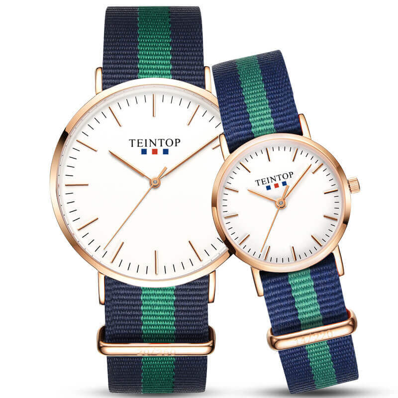 Đồng hồ đôi chính hãng Teintop T7003-8 chống nước,chống xước ,bảo hành 12 tháng thay pin miễn phí trọn đời máy ,hàng mới 100%