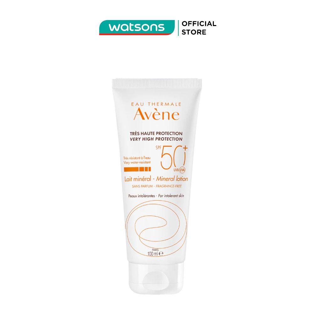 Kem Chống Nắng Avene Vật Lý SPF 50+ Cho Da Nhạy Cảm 100ml