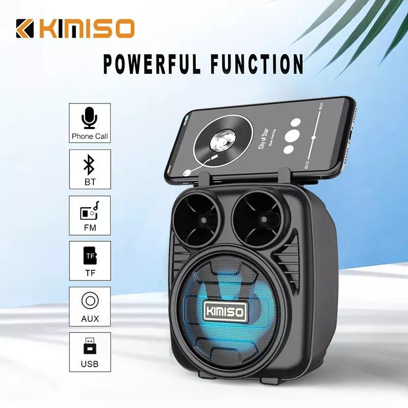 LOA BLUETOOTH KIMISO KSM-1182 CÓ ĐẾ ĐỂ ĐIỆN THOẠI