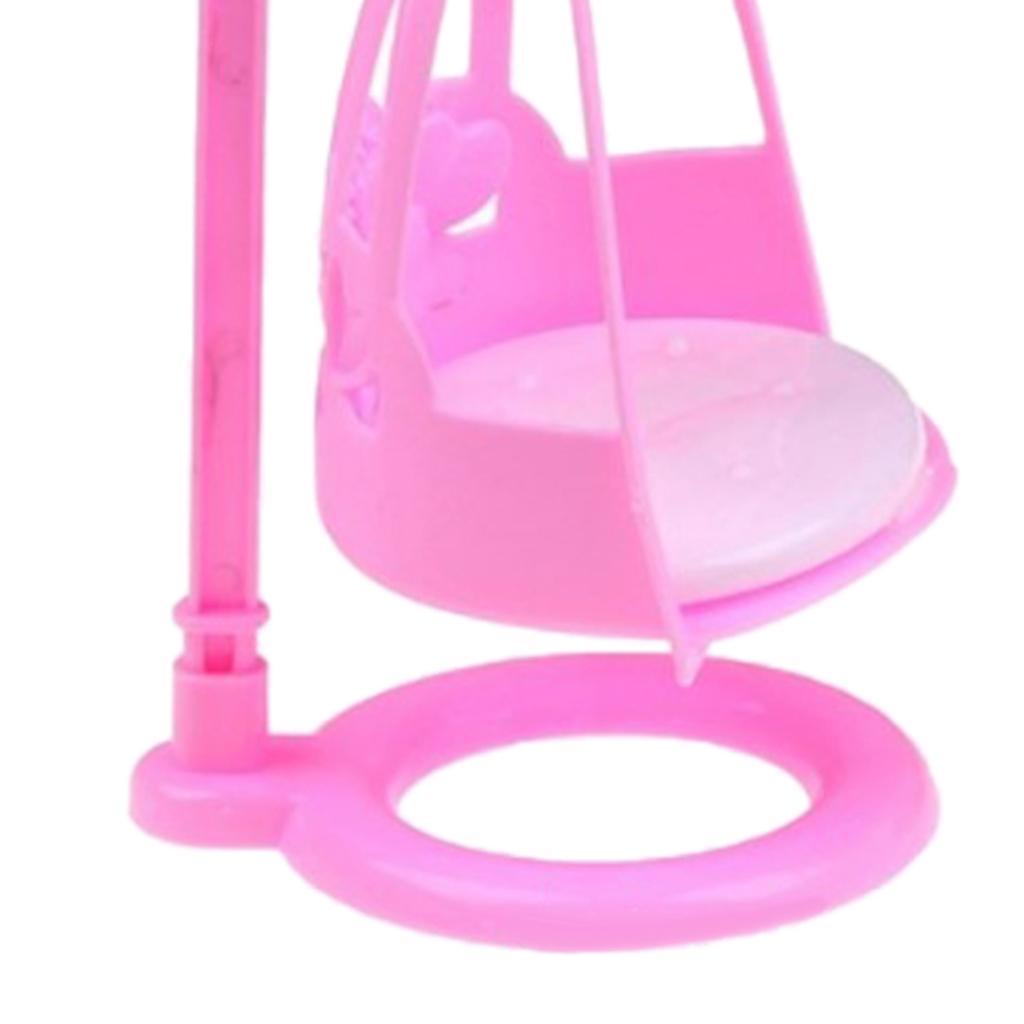 Foldable High Chair & Cradle Toy for Reborn Doll MellChan Baby Doll
