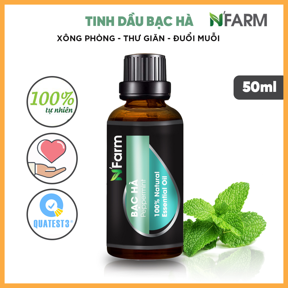 Tinh Dầu Xông Phòng Nguyên Chất NFARM 50ML, Nhiều Mùi Hương / Sử Dụng Với Máy Xông Tinh Dầu Giúp Thơm Phòng, Thư Giãn Đuổi Muỗi, Tốt Cho Sức Khỏe