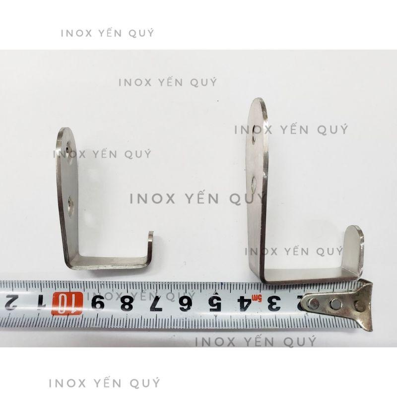 INOX MỜ MÓC TREO QUẦN ÁO ĐƠN MÓC TREO ĐỒ