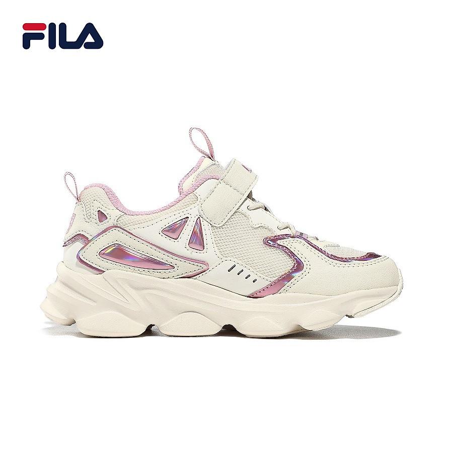 Giày sneaker có quai dán trẻ em Fila Skipper Metal KD - 3RM01737D