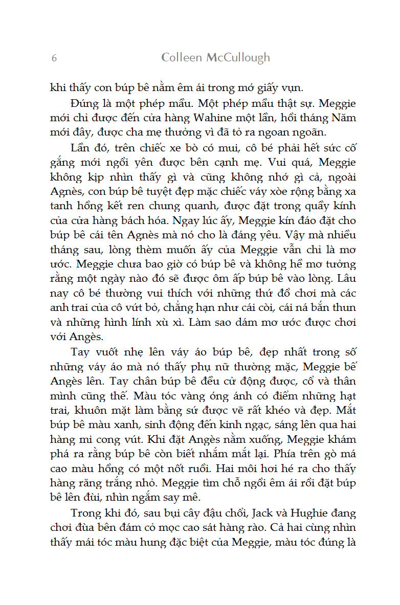 Những Con Chim Ẩn Mình Chờ Chết - Colleen Mccullough - KV