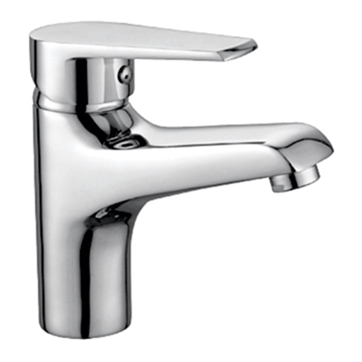 Vòi Lavabo nóng lạnh Đồng mạ Chrome Eurolife EL-AZA02 (Trắng bạc)