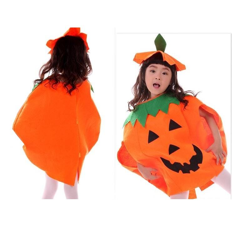 Bí ngô halloween - Bộ đồ hóa trang Halloween quả bí ngô cho bé 2-6 tuổi