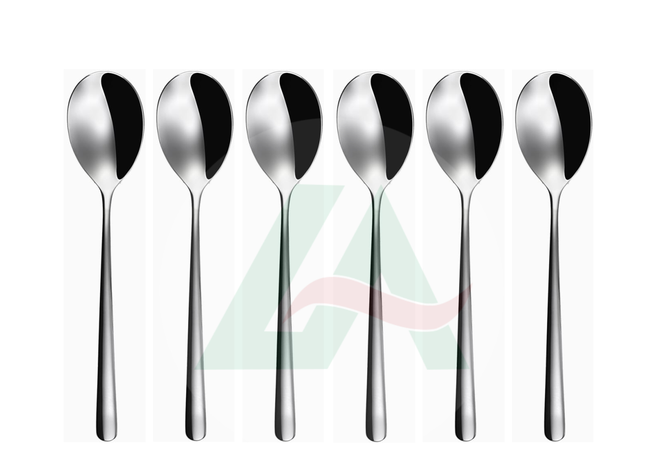 Bộ 6c Muỗng Ăn 106150 - Inox 304 Stainless Steel 18/10 Đồ dùng bàn tiệc nhà hàng khách sạn cao cấp (Set of 6pcs Table spoon SS18/10)