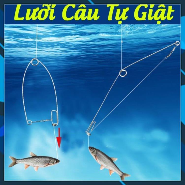 Lưỡi Câu Cá Tự Giật Khi Cá Cắn Câu Cao Cấp