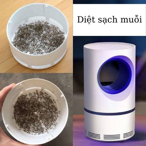 Máy Bắt Muỗi Thông Minh - Đèn Led Xanh Hút Côn Trùng , Muỗi , Bọ