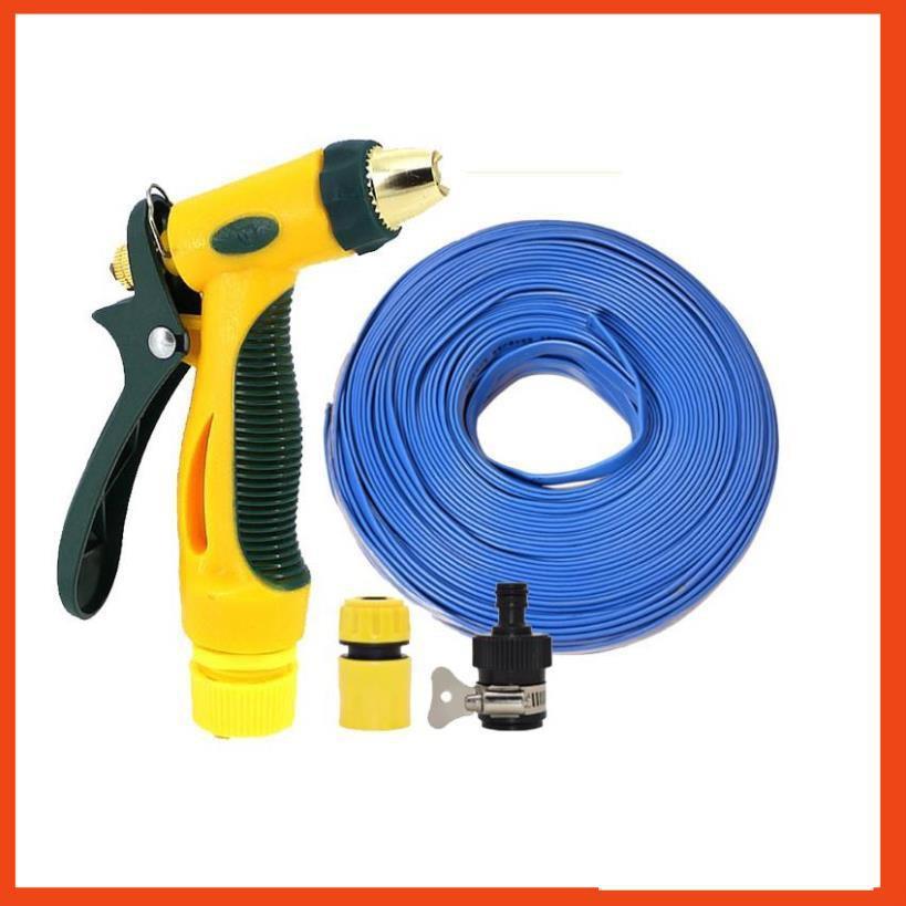 Bộ dây vòi xịt nước rửa xe,tưới cây tăng áp 3 lần 3-5m 206317