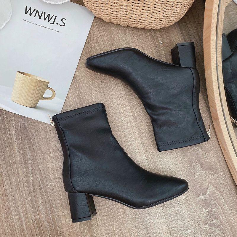 Giày bốt Boots DA THẬT êm mềm đẹp xuất sắc