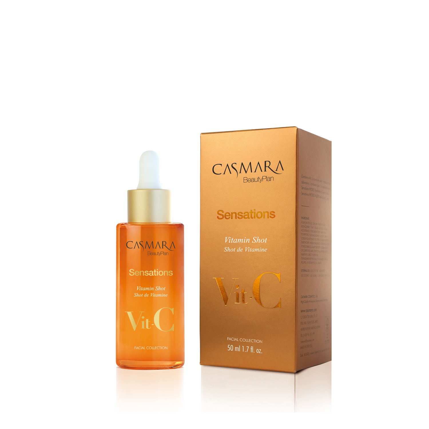 [Công ty] Huyết thanh vitamin tái tạo da Casmara Vit-C Sensations Vitamin Shot 50ml
