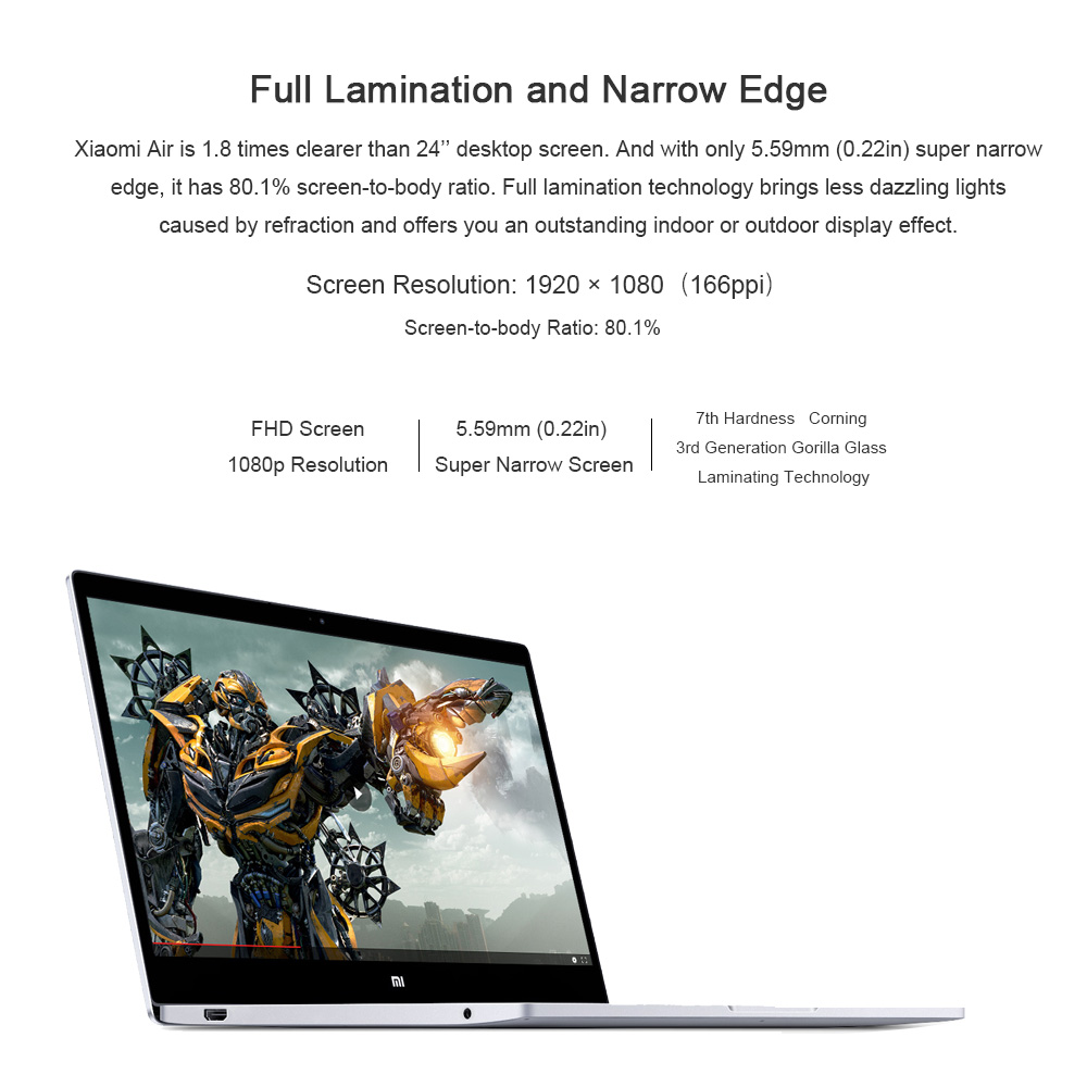 Laptop XIAOMI MI NOTEBOOK AIR 256GB