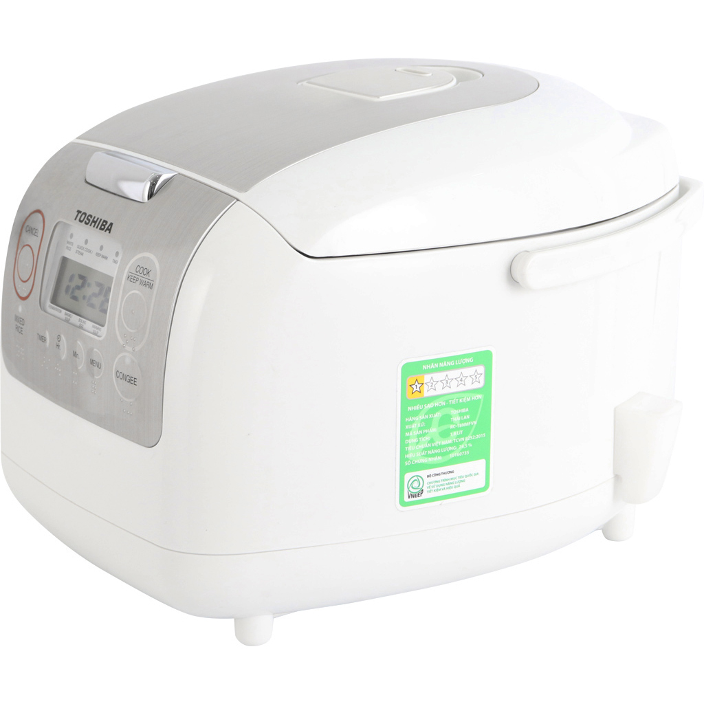 Nồi cơm điện Toshiba 1.8 lít RC-18NTFV - Hàng Chính Hãng - Chỉ Giao Hà Nội