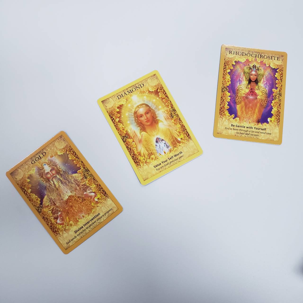 Bộ Bài Bói Tarot Crystal Angels Oracle Card Deck Cao Cấp Đẹp