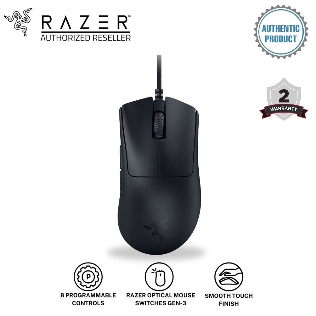 Chuột Gaming Razer DeathAdder V3 Ultra-lightweight - Hàng chính hãng