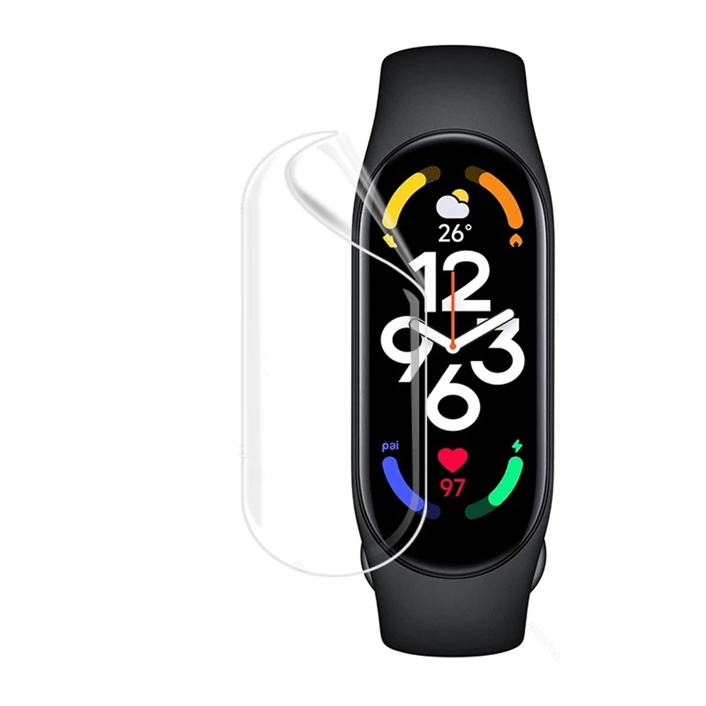 Miếng dán màn hình TPU trong suốt Miband 7 - Dán PPF cho vòng đeo tay thông minh Xiaomi Mi Band 7