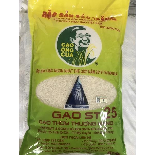 Gạo ST25 Ông Cua-Gạo ngon nhất thế giới 2019 Mới