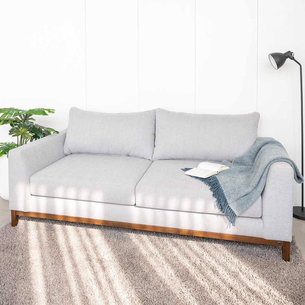 Ghế Sofa Gỗ Cao Su Tự Nhiên MOHO HOBRO 601