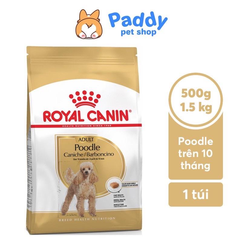 Thức ăn- Hạt khô Royal canin dành riêng cho chó poodle trưởng thành, giúp hỗ trợ sức khỏe của hệ thống miễn dịch