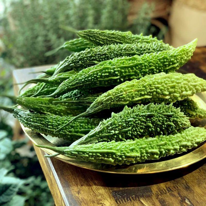 Hạt giống khổ qua trái xanh , đóng gói 10 hạt