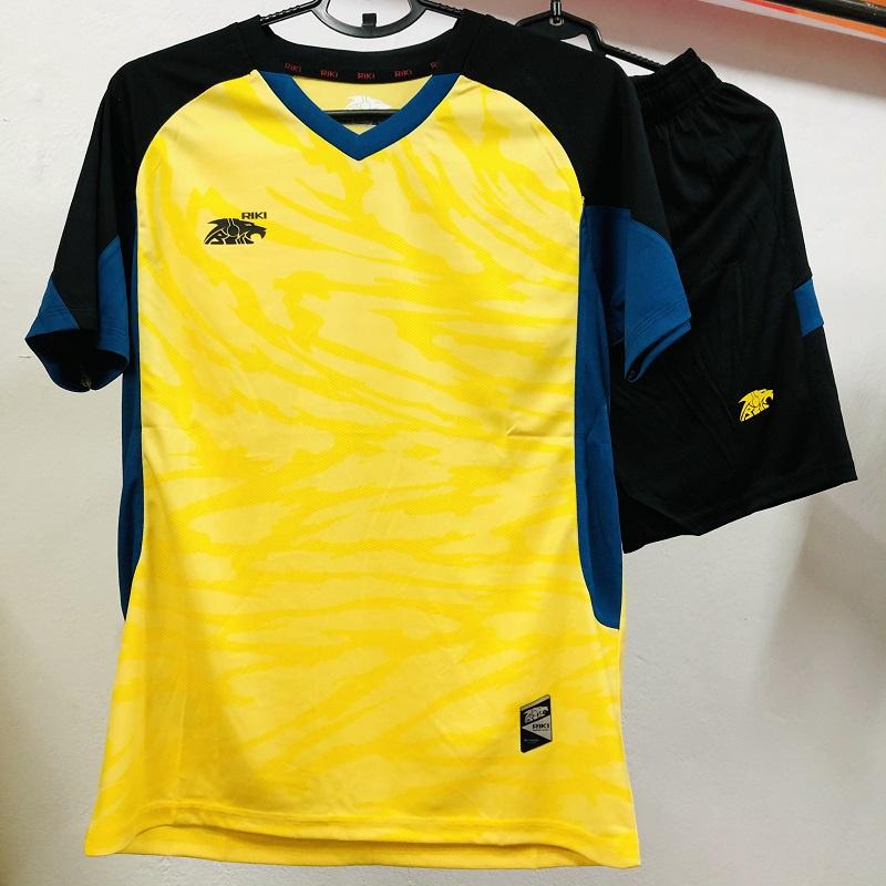 Riki Vàng Mẫu quần áo đá bóng thể thao cao cấp mới nhất hè 2022
