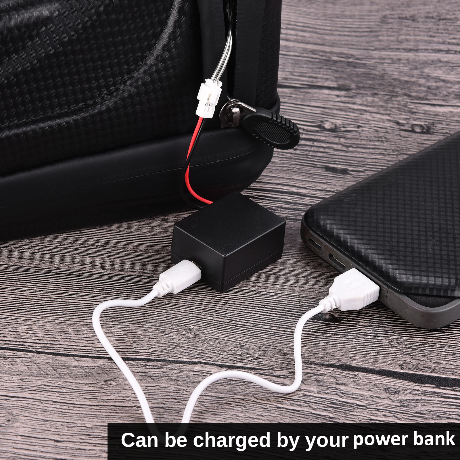 Túi yên sau xe đạp vỏ cứng có đèn hậu không thấm nước