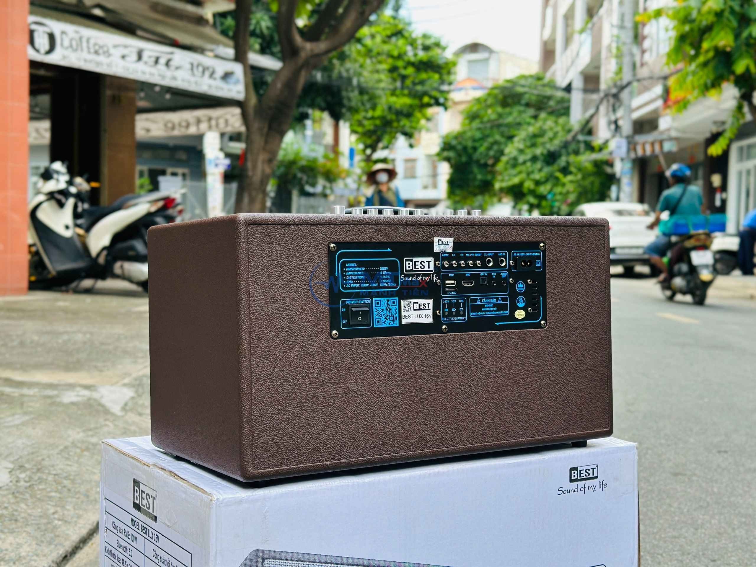 Loa Di Động Best Lux16V – 2 Bass 16 Sở Hữu Âm Thanh Chất Lượng, Thiết Kế Độc Đáo Hàng Chính Hãng