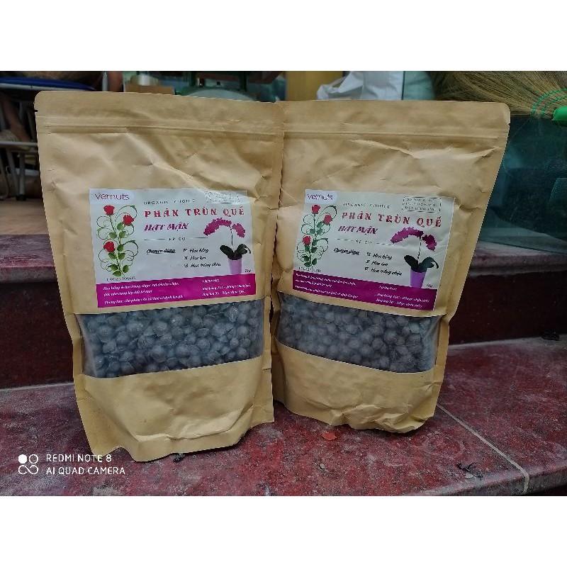 Phân trùn quế Hạt mận cao cấp Vernus 1kg