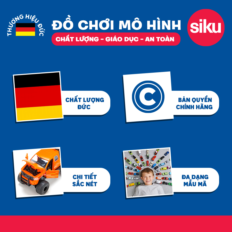 Đồ Chơi SIKU Xe Buýt MAN Lion 3734 