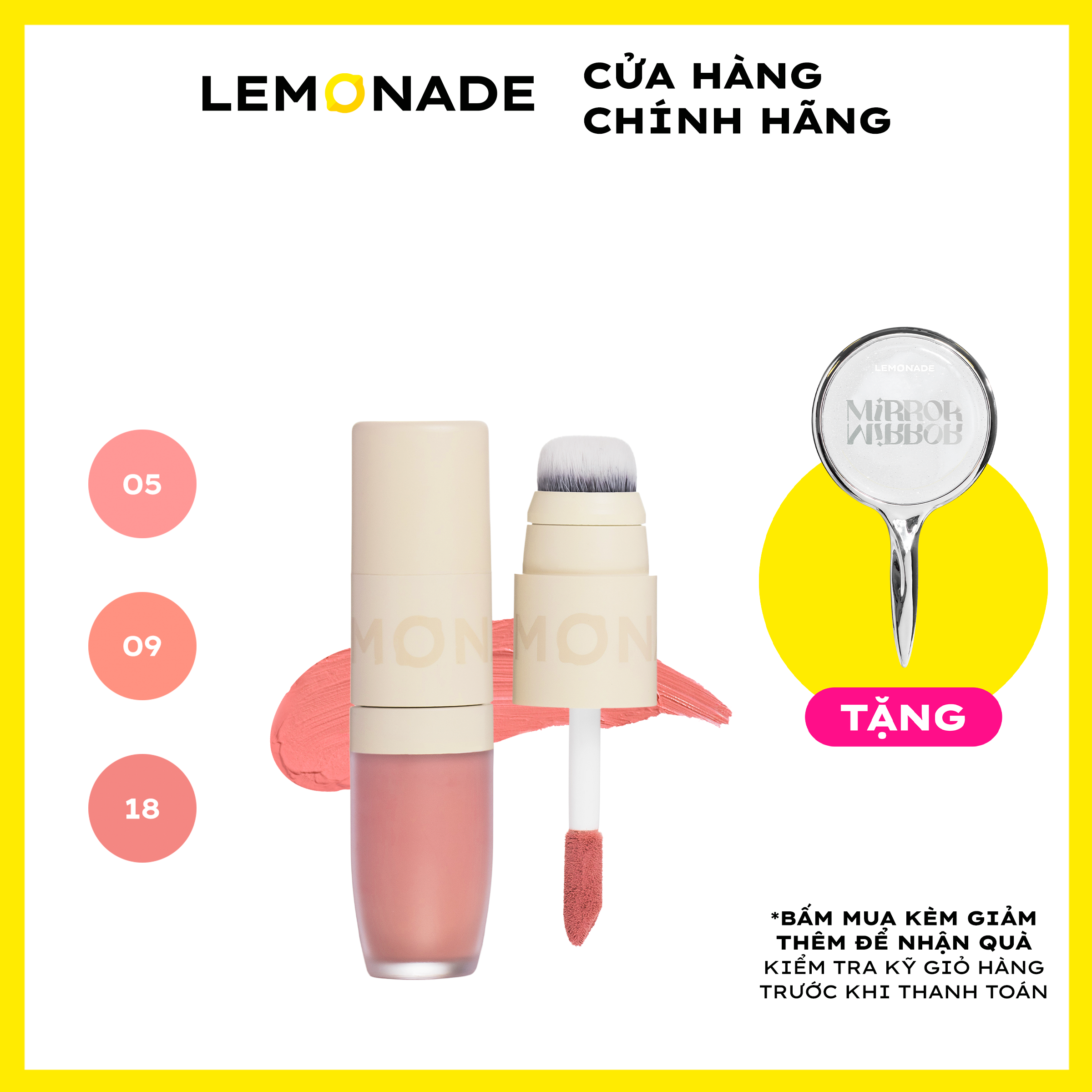 Má kem mịn lì thuần chay Lemonade Perfect Couple 5 Years 8.5g