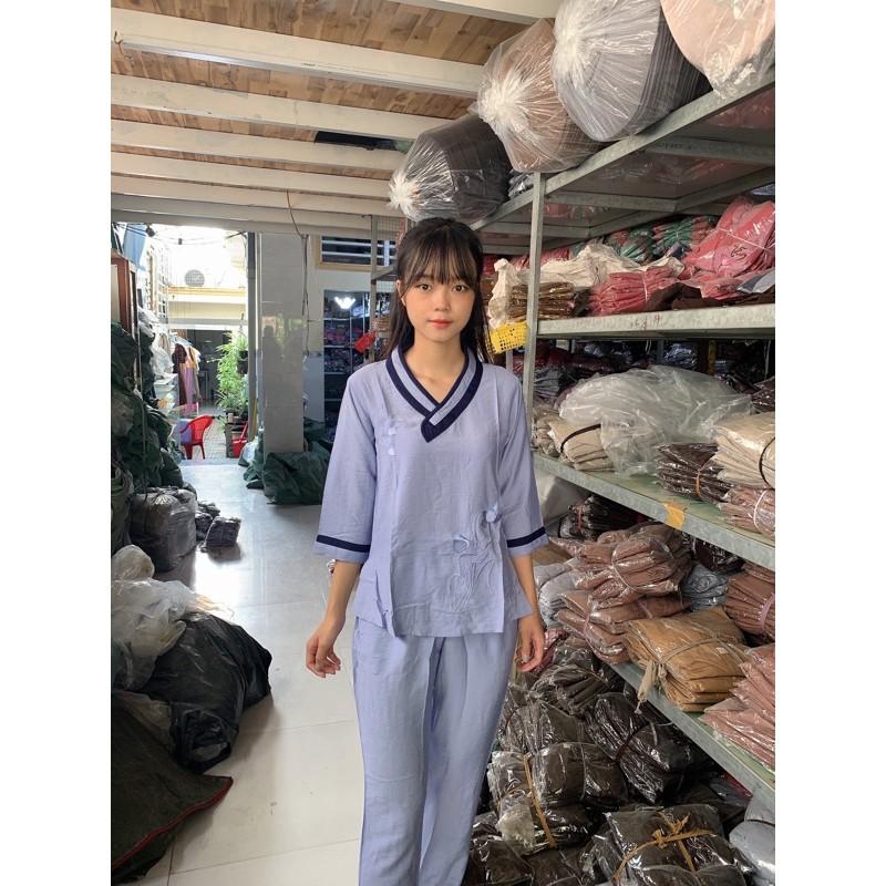 Đồ Lam Đi Chùa # Tim Bầu # Đồ Bộ # Quần Áo Nữ