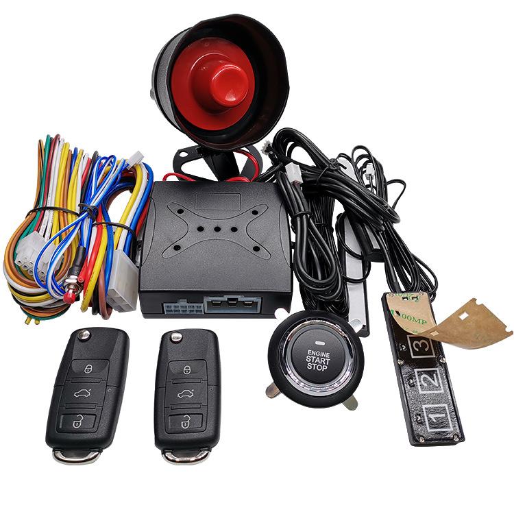 Đảm bảo chất lượng Kaiqisheng xe một nút khởi động hệ thống mật khẩu thông minh mở khóa keyless entry điều khiển từ xa đánh lửa từ xa thiết bị chống trộm
