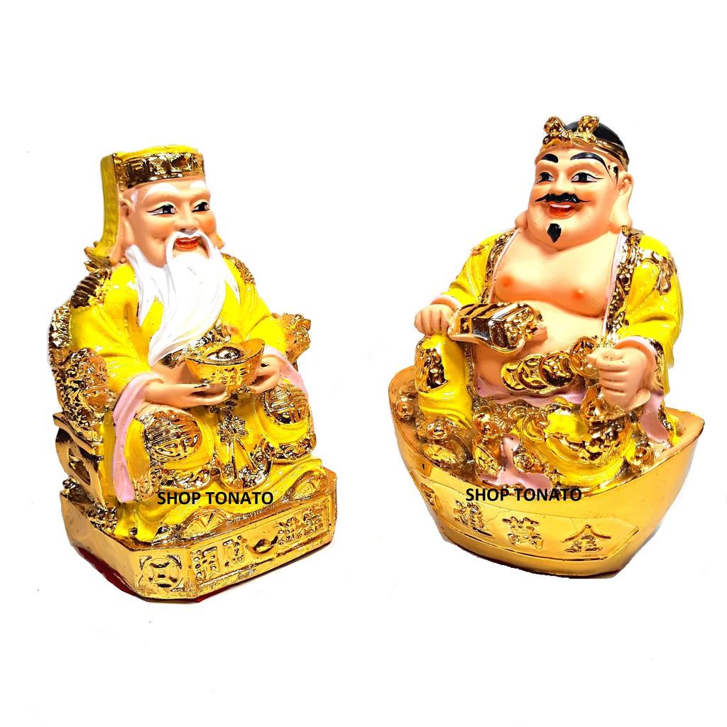 TƯỢNG THẦN TÀI ÔNG ĐỊẠ POLY VÀNG ĐỦ SIZE